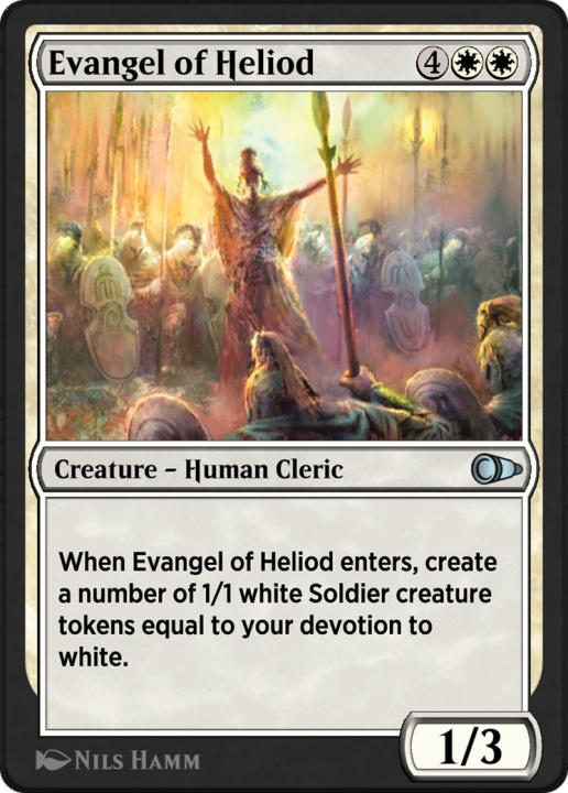 Evangel of Heliod in the group Magic the Gathering / Sets / Pioneer Masters at Proxyprinters.com (102825)