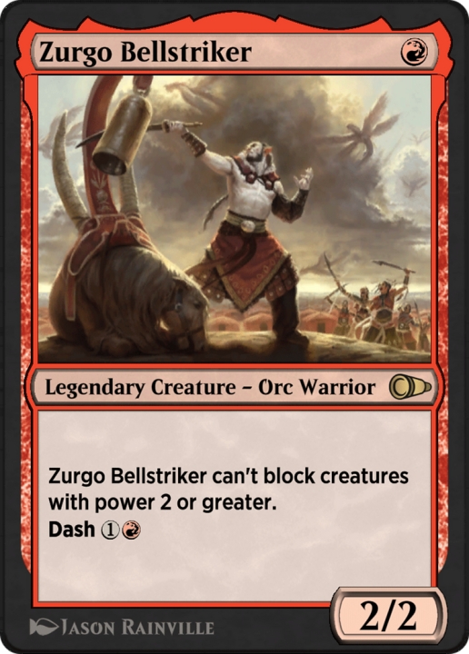 Zurgo Bellstriker in the group Magic the Gathering / Sets / Pioneer Masters at Proxyprinters.com (102840)