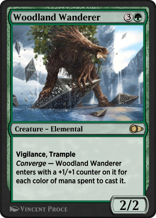 Woodland Wanderer in the group Magic the Gathering / Sets / Pioneer Masters at Proxyprinters.com (102844)