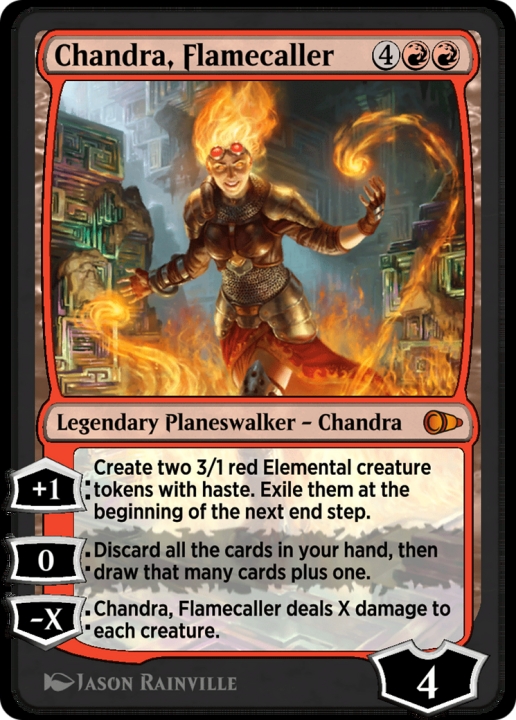 Chandra, Flamecaller in the group Magic the Gathering / Sets / Pioneer Masters at Proxyprinters.com (102847)