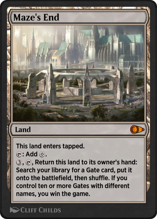 Maze's End in the group Magic the Gathering / Sets / Pioneer Masters at Proxyprinters.com (102854)