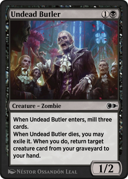 Undead Butler in the group Magic the Gathering / Sets / Pioneer Masters at Proxyprinters.com (102857)