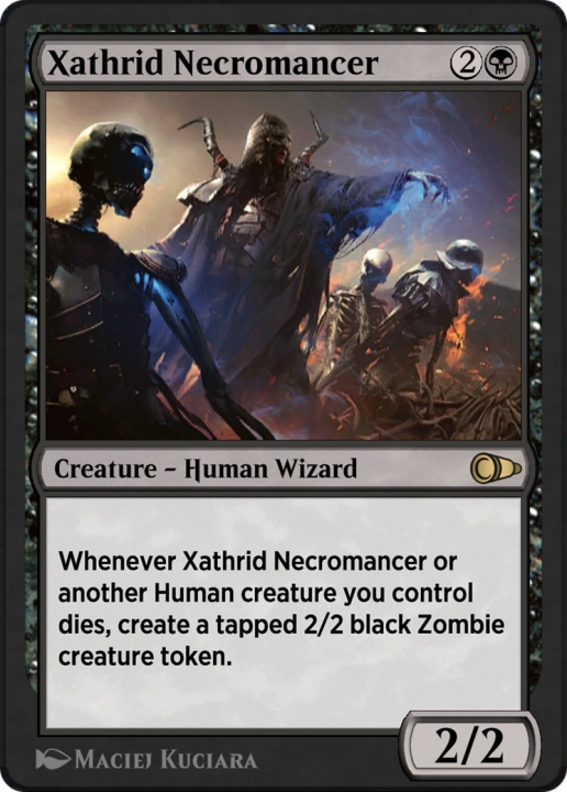 Xathrid Necromancer in the group Magic the Gathering / Sets / Pioneer Masters at Proxyprinters.com (102865)