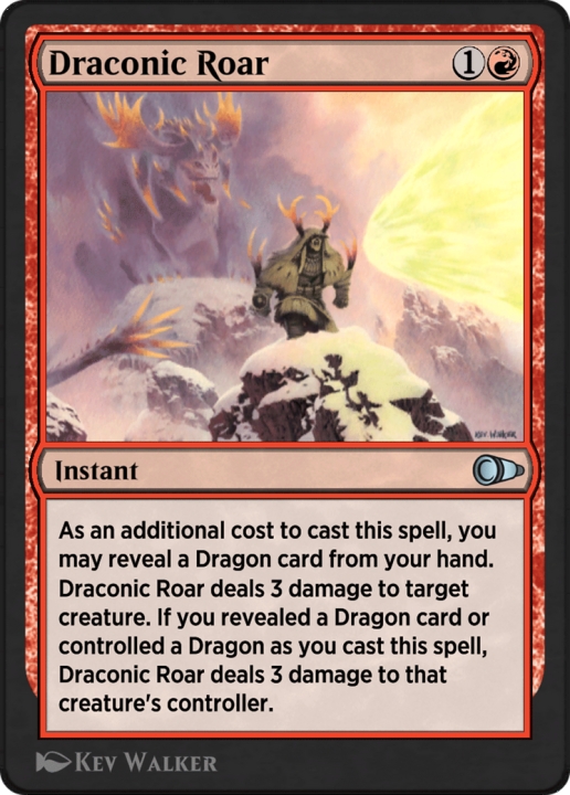 Draconic Roar in the group Magic the Gathering / Sets / Pioneer Masters at Proxyprinters.com (102867)