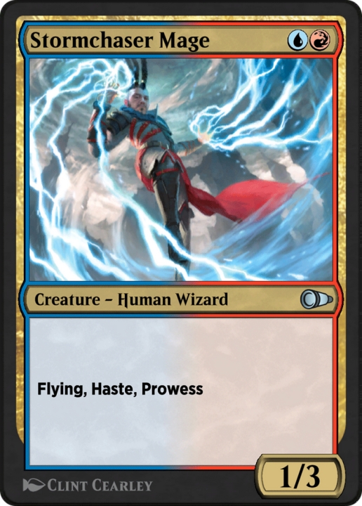 Stormchaser Mage in the group Magic the Gathering / Sets / Pioneer Masters at Proxyprinters.com (102870)