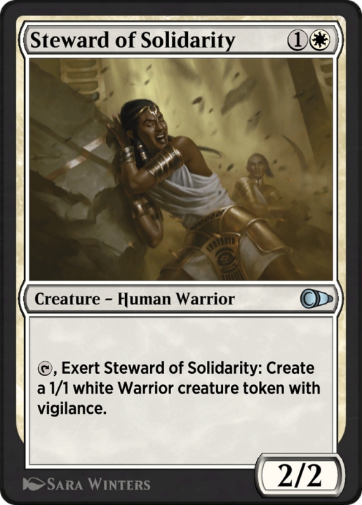 Steward of Solidarity in the group Magic the Gathering / Sets / Pioneer Masters at Proxyprinters.com (102874)