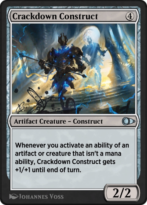 Crackdown Construct in the group Magic the Gathering / Sets / Pioneer Masters at Proxyprinters.com (102880)