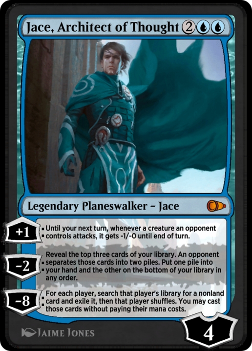 Jace, Architect of Thought in the group Magic the Gathering / Sets / Pioneer Masters at Proxyprinters.com (102888)