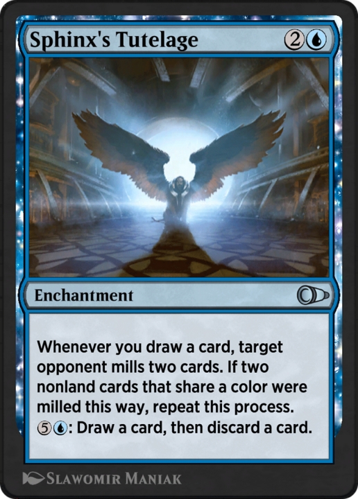 Sphinx's Tutelage in the group Magic the Gathering / Sets / Pioneer Masters at Proxyprinters.com (102890)