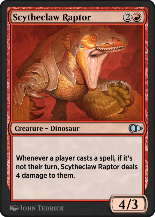 Scytheclaw Raptor in the group Magic the Gathering / Sets / Pioneer Masters at Proxyprinters.com (102891)