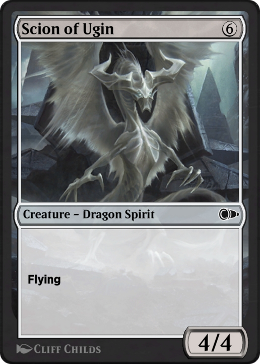 Scion of Ugin in the group Magic the Gathering / Sets / Pioneer Masters at Proxyprinters.com (102896)