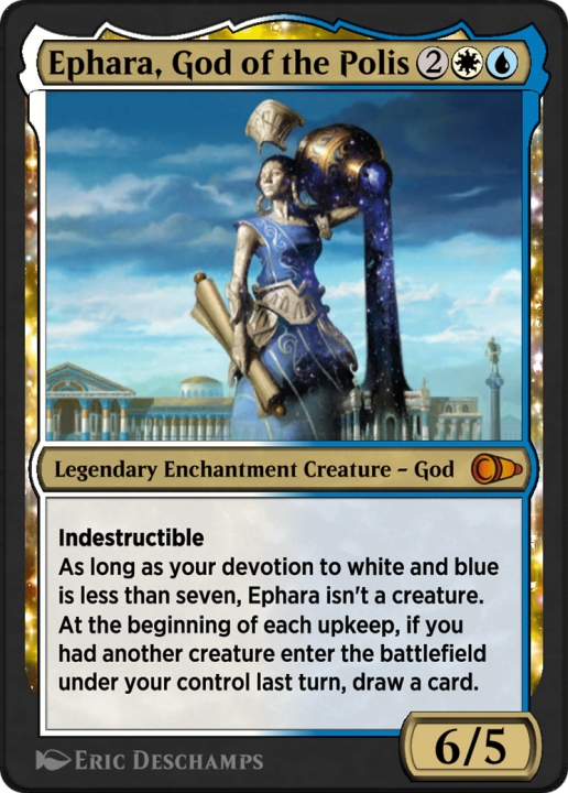 Ephara, God of the Polis in the group Magic the Gathering / Sets / Pioneer Masters at Proxyprinters.com (102897)