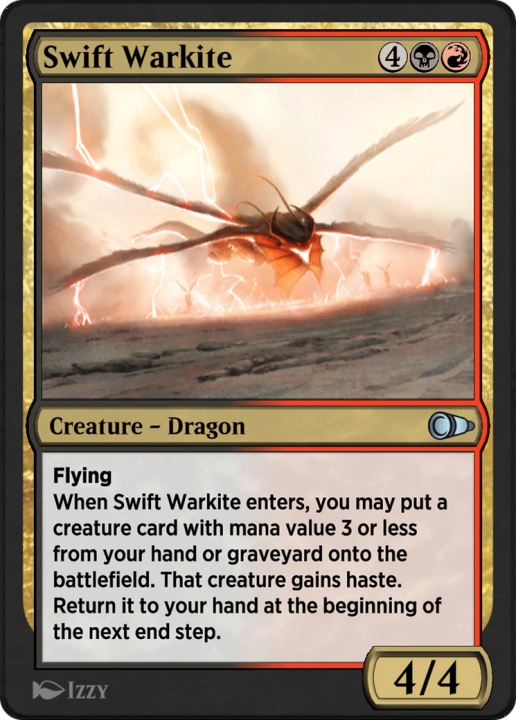 Swift Warkite in the group Magic the Gathering / Sets / Pioneer Masters at Proxyprinters.com (102900)