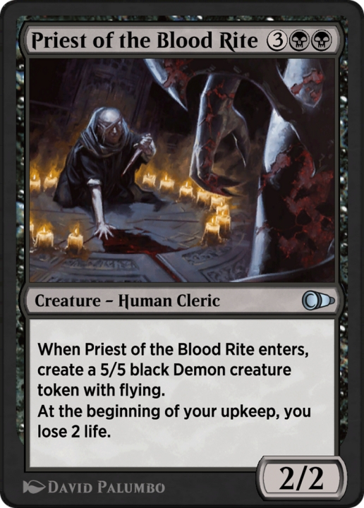 Priest of the Blood Rite in the group Magic the Gathering / Sets / Pioneer Masters at Proxyprinters.com (102901)