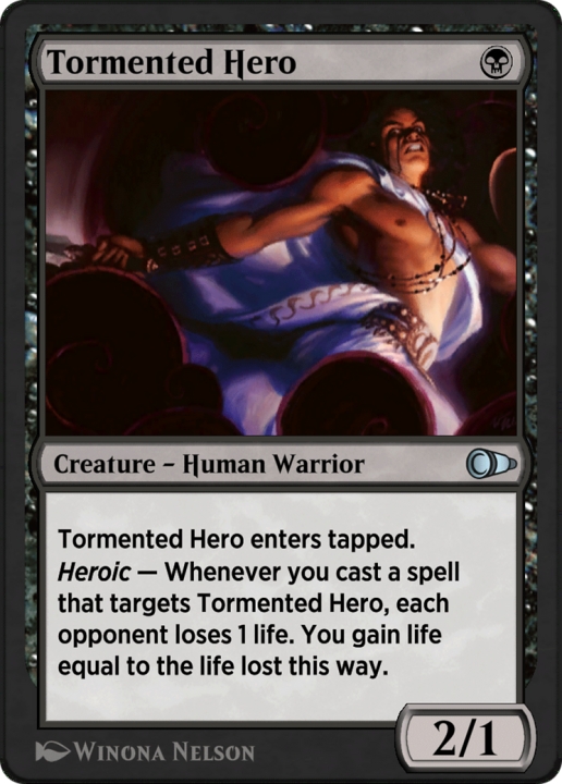 Tormented Hero in the group Magic the Gathering / Sets / Pioneer Masters at Proxyprinters.com (102905)