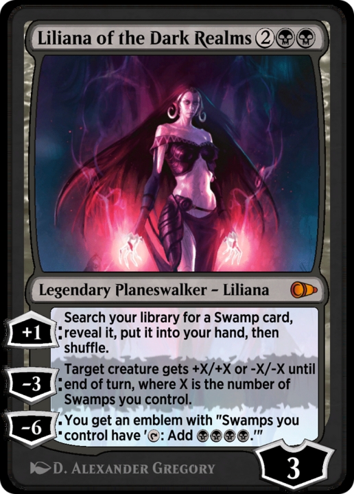 Liliana of the Dark Realms in the group Magic the Gathering / Sets / Pioneer Masters at Proxyprinters.com (102906)