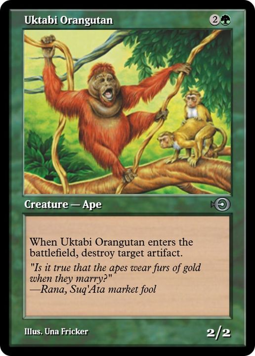 Uktabi Orangutan in the group Advanced search at Proxyprinters.com (10292)