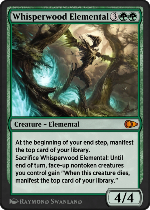 Whisperwood Elemental in the group Magic the Gathering / Sets / Pioneer Masters at Proxyprinters.com (102920)