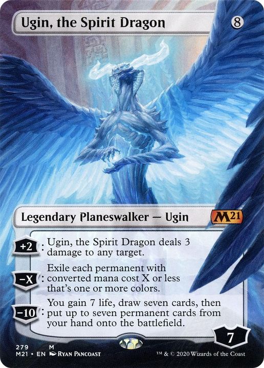 Ugin, the Spirit Dragon in the group Magic the Gathering / Sets / Core Set 2021 at Proxyprinters.com (10294)