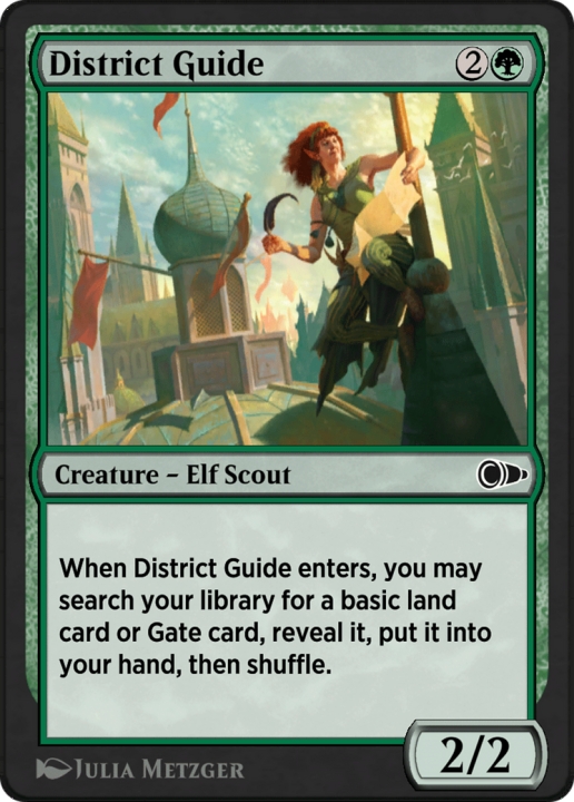 District Guide in the group Magic the Gathering / Sets / Pioneer Masters at Proxyprinters.com (102954)