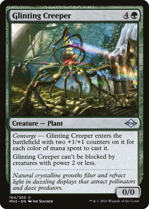 Glinting Creeper in the group Magic the Gathering / Types / Colors / Green at Proxyprinters.com (10296)