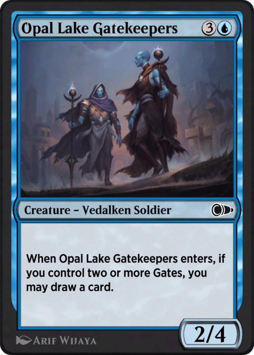 Opal Lake Gatekeepers in the group Magic the Gathering / Sets / Pioneer Masters at Proxyprinters.com (102961)