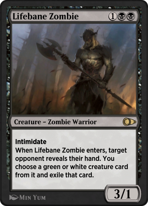 Lifebane Zombie in the group Magic the Gathering / Sets / Pioneer Masters at Proxyprinters.com (102963)