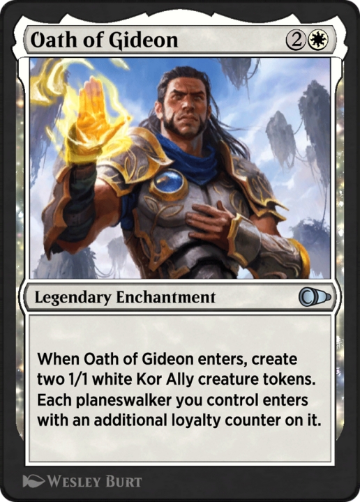 Oath of Gideon in the group Magic the Gathering / Sets / Pioneer Masters at Proxyprinters.com (102965)