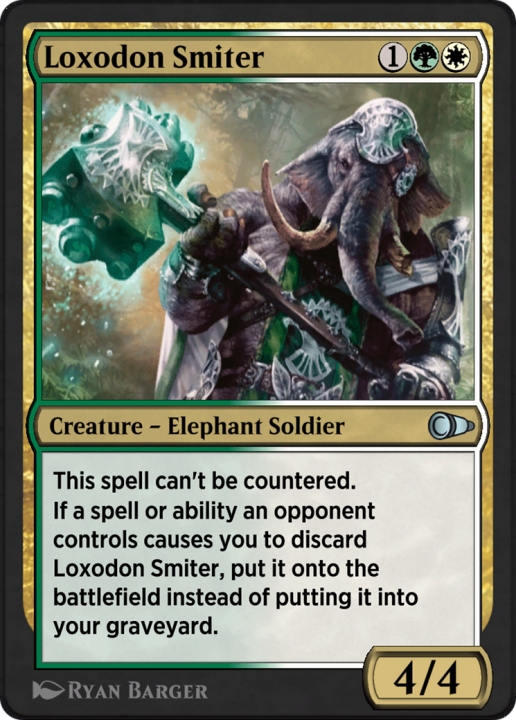 Loxodon Smiter in the group Magic the Gathering / Sets / Pioneer Masters at Proxyprinters.com (102972)