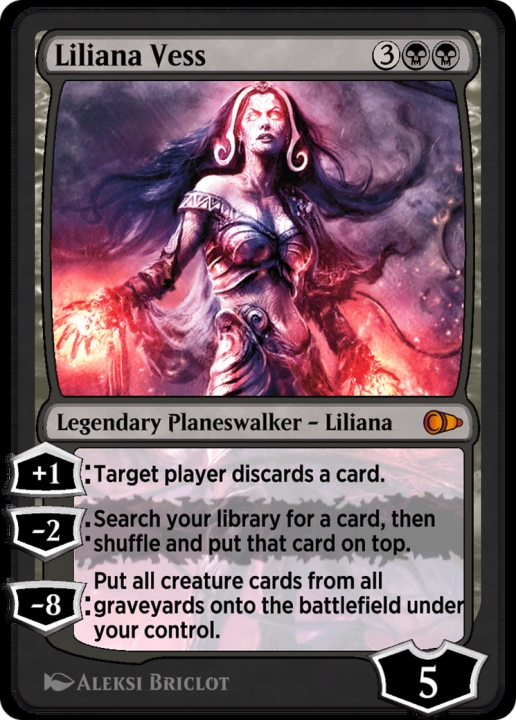 Liliana Vess in the group Magic the Gathering / Sets / Pioneer Masters at Proxyprinters.com (102985)