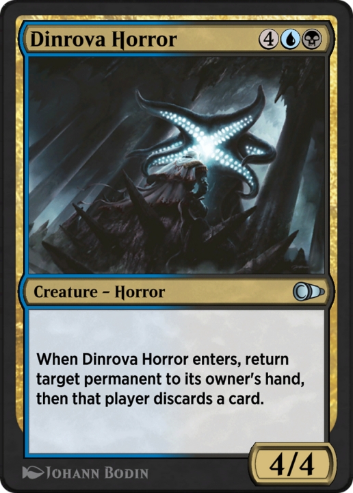 Dinrova Horror in the group Magic the Gathering / Sets / Pioneer Masters at Proxyprinters.com (102999)