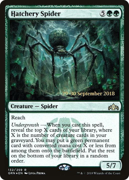 Hatchery Spider in the group Magic the Gathering / Types / Colors / Green at Proxyprinters.com (10301)