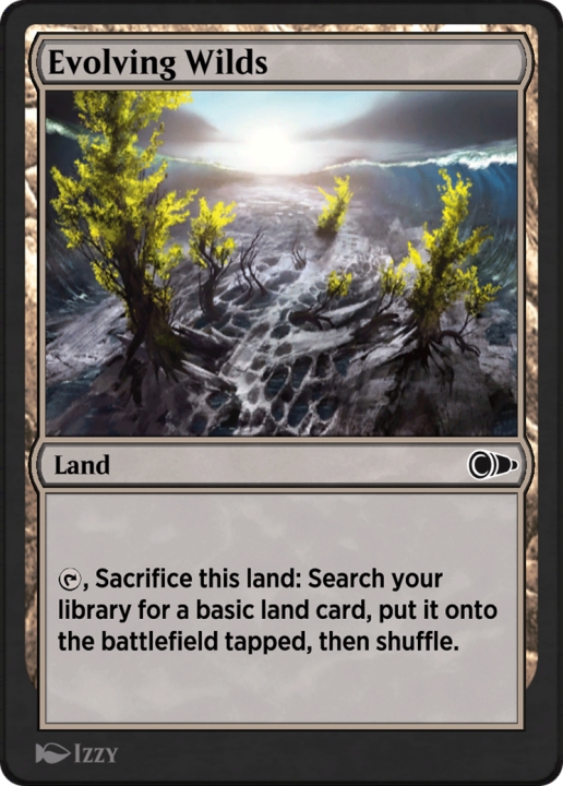 Evolving Wilds in the group Magic the Gathering / Sets / Pioneer Masters at Proxyprinters.com (103013)