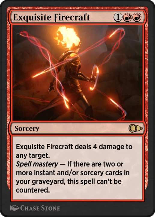 Exquisite Firecraft in the group Magic the Gathering / Sets / Pioneer Masters at Proxyprinters.com (103022)