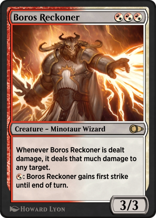 Boros Reckoner in the group Magic the Gathering / Sets / Pioneer Masters at Proxyprinters.com (103026)