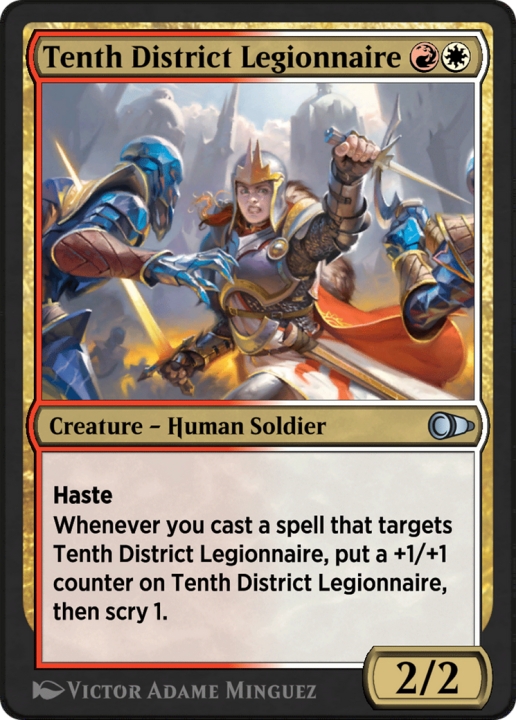 Tenth District Legionnaire in the group Magic the Gathering / Sets / Pioneer Masters at Proxyprinters.com (103030)