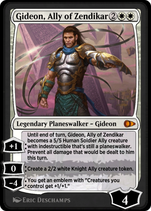 Gideon, Ally of Zendikar in the group Magic the Gathering / Sets / Pioneer Masters at Proxyprinters.com (103043)