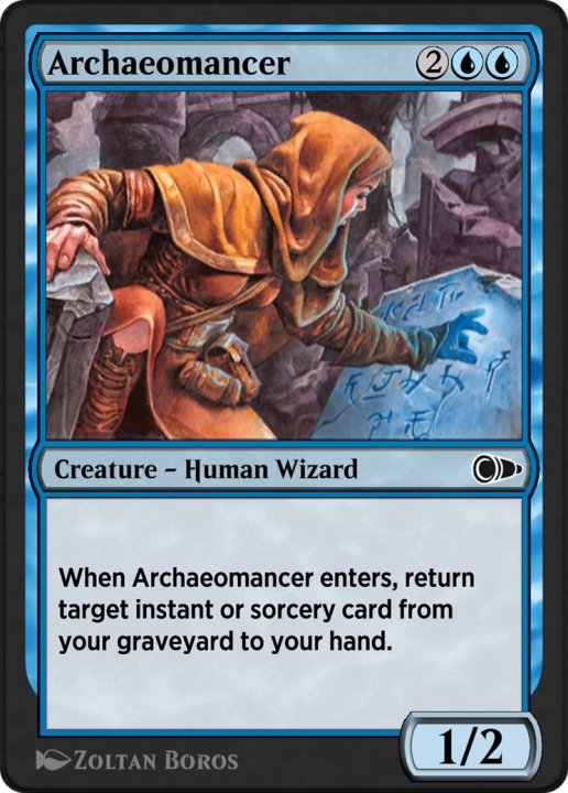 Archaeomancer in the group Magic the Gathering / Sets / Pioneer Masters at Proxyprinters.com (103054)