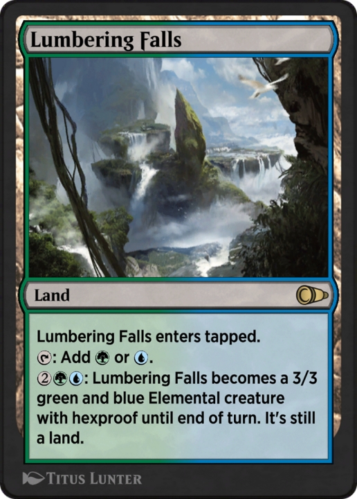 Lumbering Falls in the group Magic the Gathering / Sets / Pioneer Masters at Proxyprinters.com (103063)