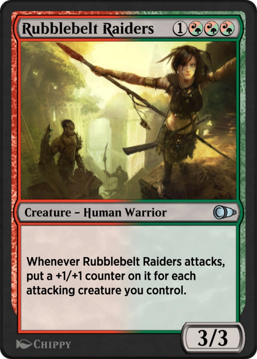 Rubblebelt Raiders in the group Magic the Gathering / Sets / Pioneer Masters at Proxyprinters.com (103072)