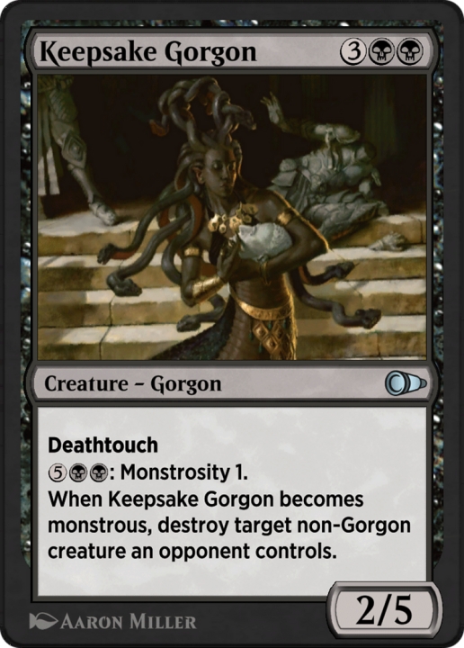 Keepsake Gorgon in the group Magic the Gathering / Sets / Pioneer Masters at Proxyprinters.com (103076)