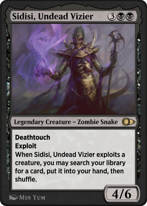 Sidisi, Undead Vizier in the group Magic the Gathering / Sets / Pioneer Masters at Proxyprinters.com (103078)