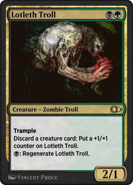 Lotleth Troll in the group Magic the Gathering / Sets / Pioneer Masters at Proxyprinters.com (103087)