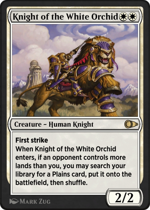 Knight of the White Orchid in the group Magic the Gathering / Sets / Pioneer Masters at Proxyprinters.com (103089)