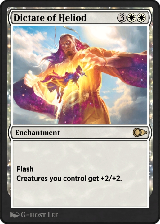 Dictate of Heliod in the group Magic the Gathering / Sets / Pioneer Masters at Proxyprinters.com (103111)