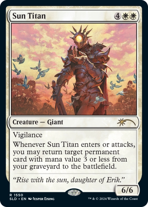 Sun Titan in the group Magic the Gathering / Sets / Secret Lair / Artist Series: Jesper Ejsing at Proxyprinters.com (103118)