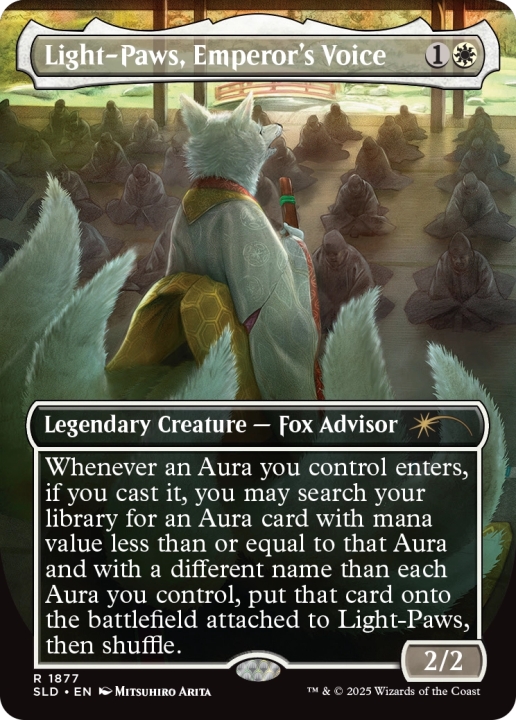 Light-Paws, Emperor's Voice in the group Magic the Gathering / Sets / Secret Lair / Featuring: Mitsuhiro Arita at Proxyprinters.com (103122)