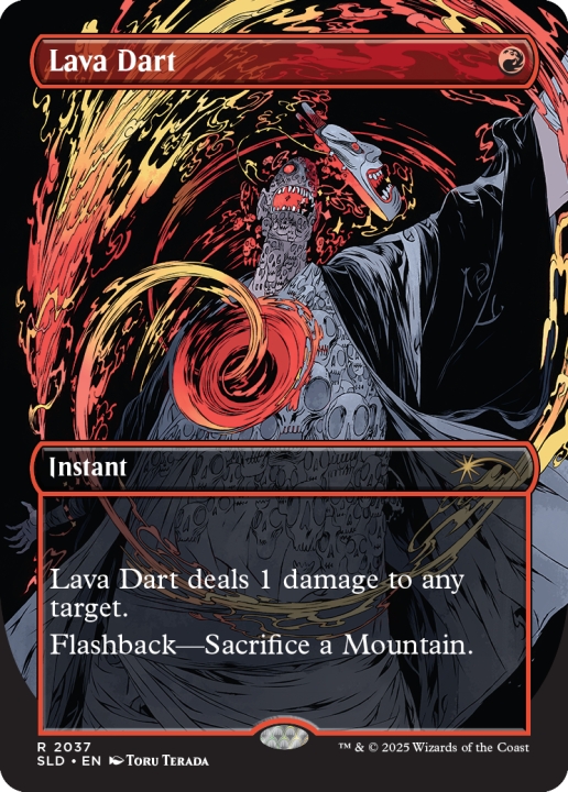 Lava Dart in the group Magic the Gathering / Sets / Secret Lair / vroooOOOMMMMMM! at Proxyprinters.com (103152)