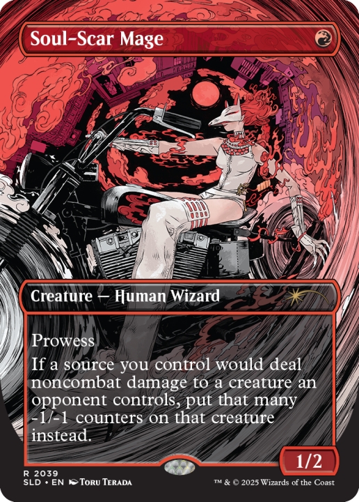 Soul-Scar Mage in the group Magic the Gathering / Sets / Secret Lair / vroooOOOMMMMMM! at Proxyprinters.com (103154)