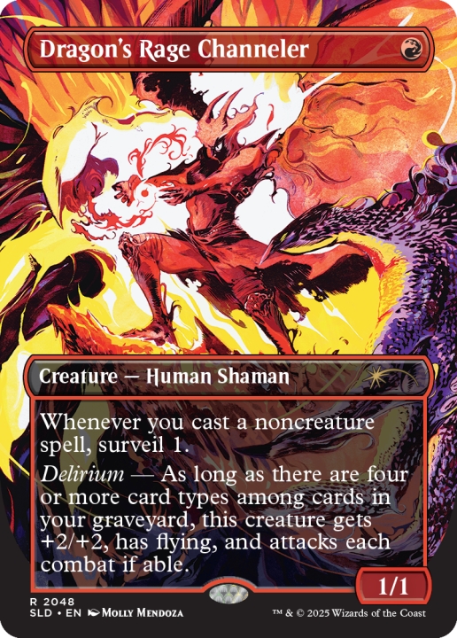 Dragons Rage Channeler in the group Magic the Gathering / Sets / Secret Lair / EVERYTHING IS ON FIRE at Proxyprinters.com (103163)